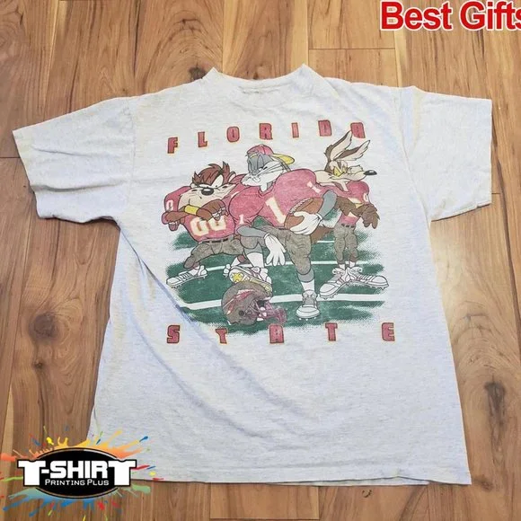 Vintage NCAA Florida State Seminoles Looney Tunes Shirt, FSU Shirt, Vintage  Shir